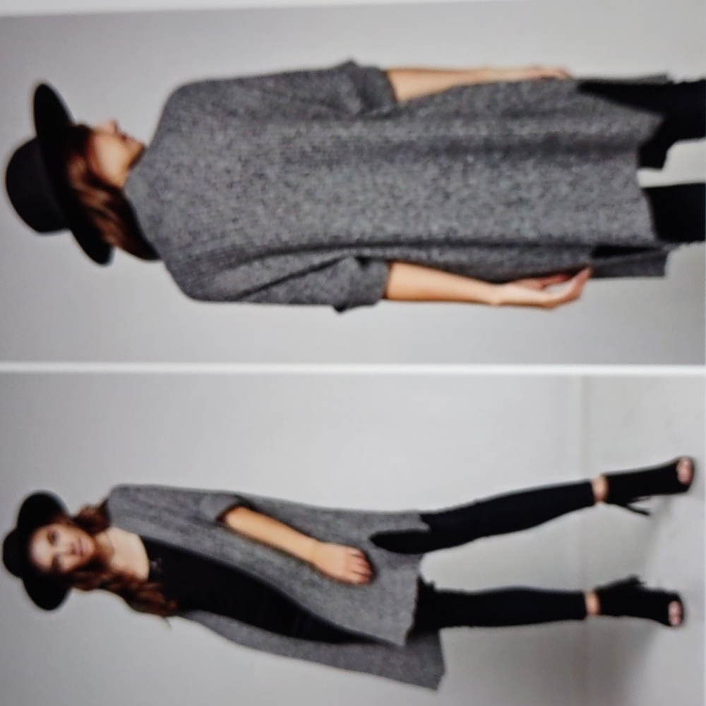 Charcoal cardigan